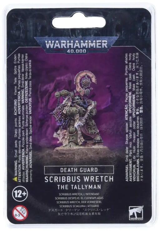 Warhammer 40k - Death Guard: Scribbus Wretch The Tallyman - Games Workshop