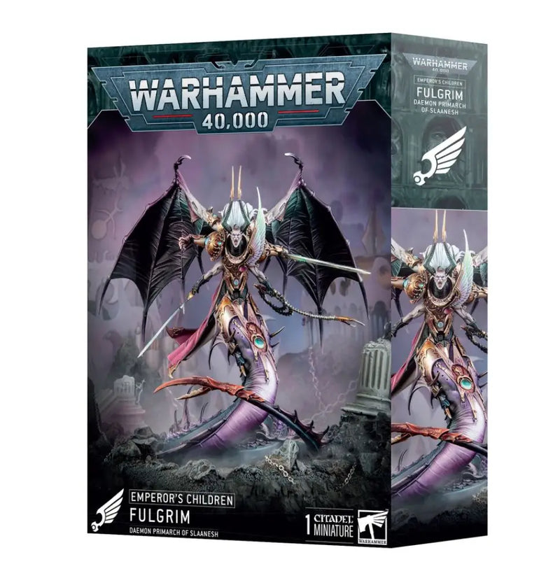 Warhammer 40k - Emperor’s Children: Fulgrim - Daemon Primarch of Slaanesh - Games Workshop