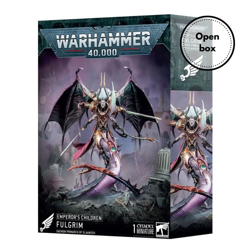 Warhammer 40k - Emperor’s Children: Fulgrim - Daemon Primarch of Slaanesh (Used on Sprue) - Games Workshop