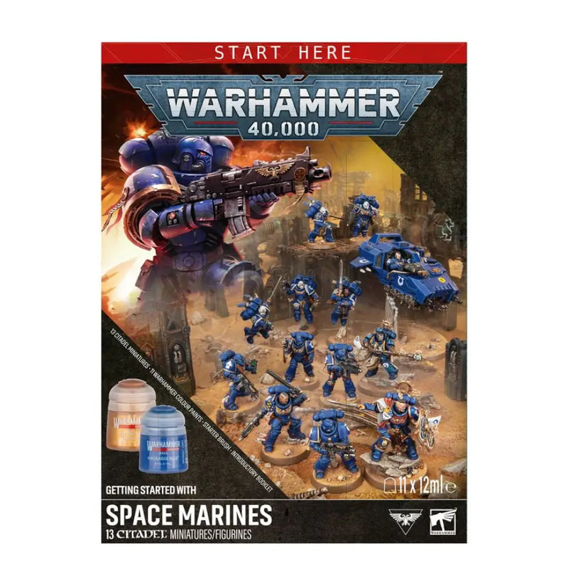 Warhammer 40k: Getting Started with Space Marines (EN) - Games Workshop