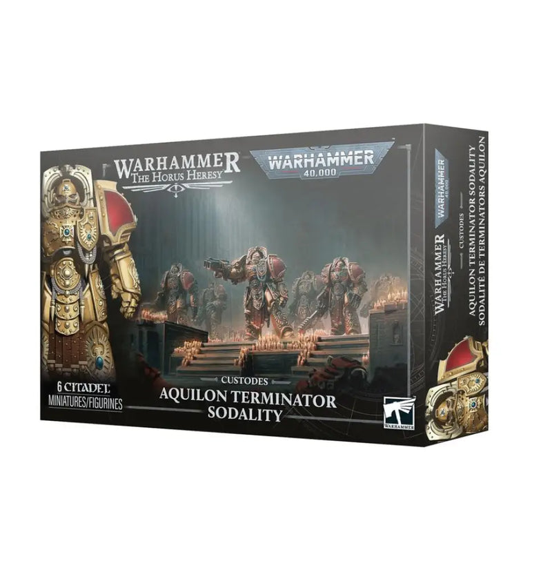 Warhammer 40k/ Horus Heresy - Adeptus Custodes: Aquilon Terminator Sodality (2026-10-17) - Games Workshop