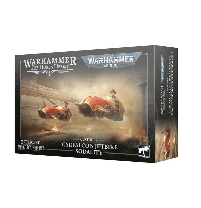 Warhammer 40k/ Horus Heresy - Adeptus Custodes: Gyrfalcon Jetbike Sodality (2026-10-17) - Games Workshop