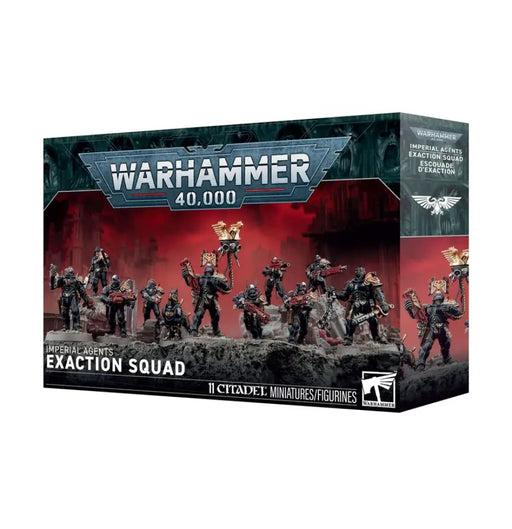Warhammer 40k - Imperial Agents: Exaction Squad (2026-08-08) - Games Workshop