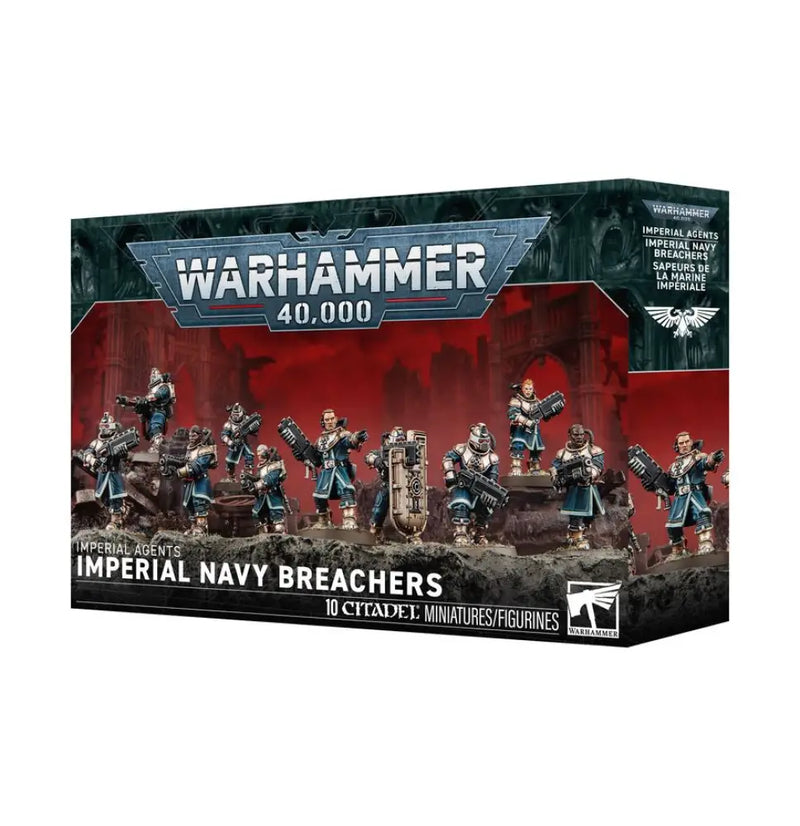 Warhammer 40k - Imperial Agents: Imperial Navy Breachers (2026-08-08) - Games Workshop