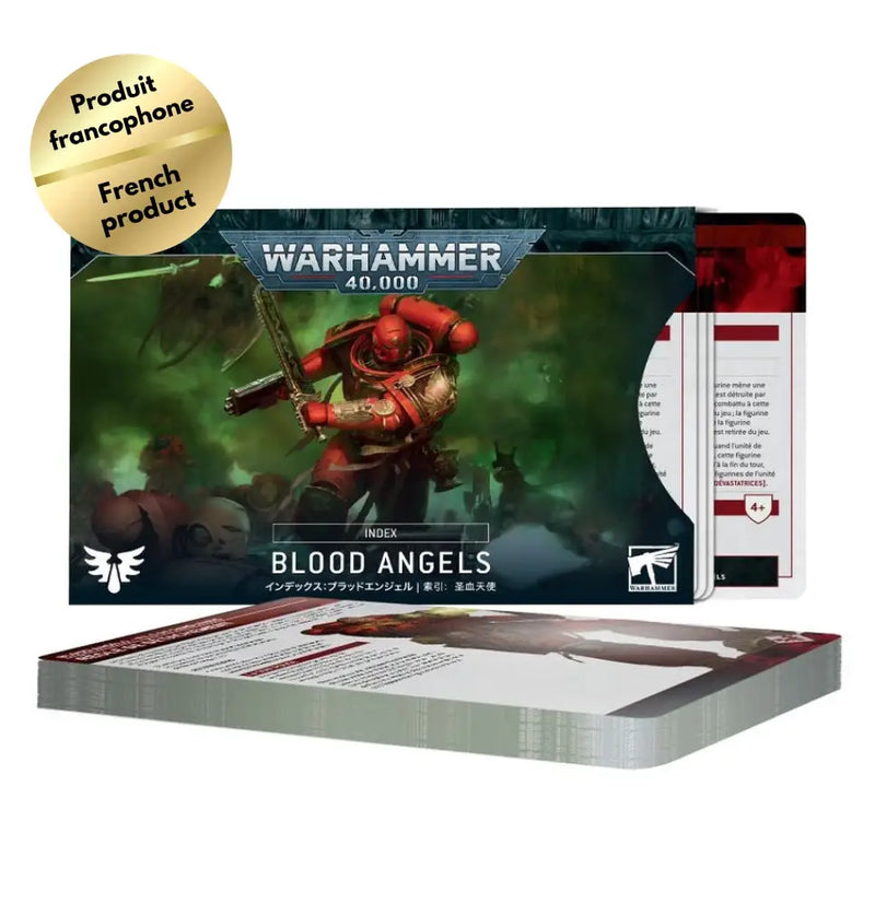 Warhammer 40k - Index: Blood Angels (FR) - Games Workshop