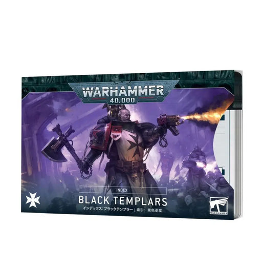 Warhammer 40k - Index Cards: Black Templars - Games Workshop