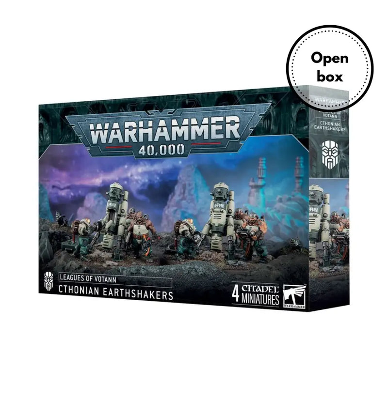 Warhammer 40k - Leagues of Votann: Chtonian Earthshakers (Used on Sprue) - Games Workshop