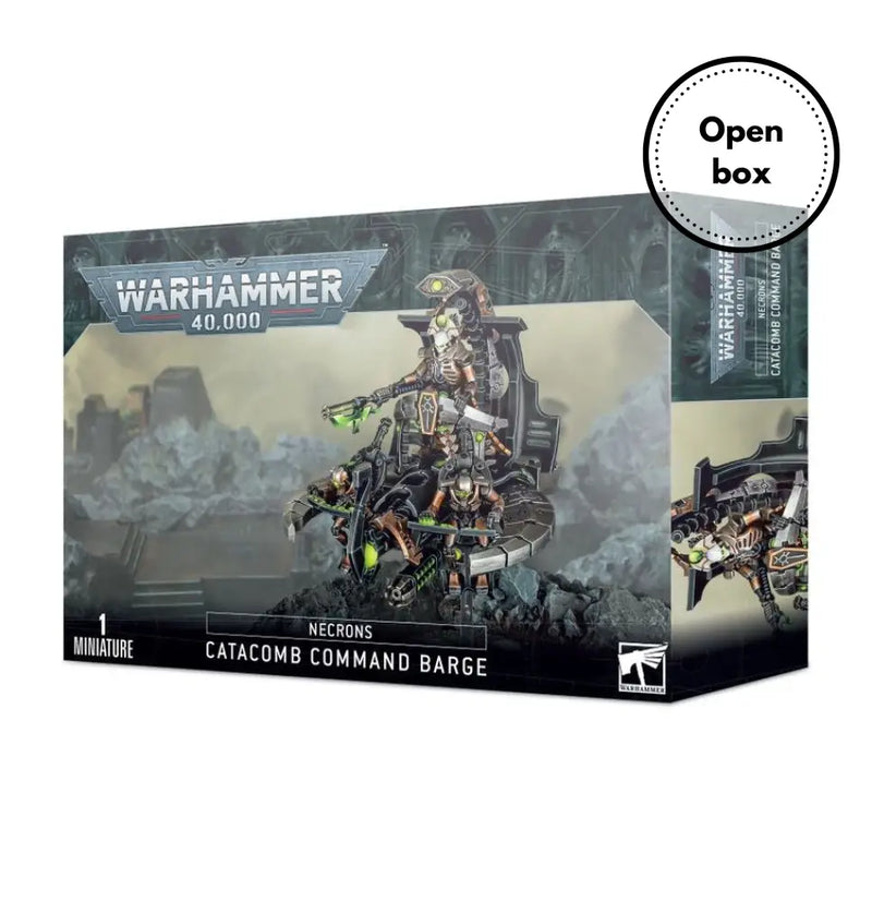 Warhammer 40k - Necrons: Catacomb Command Barge / Annihilation Barge (Used On Sprue) - Games Workshop