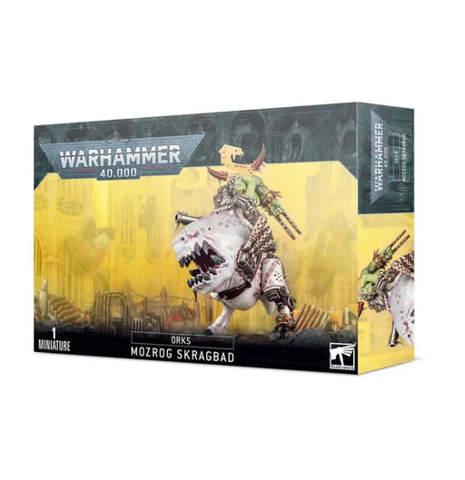 Warhammer 40k - Orks: Beastboss on Squigosaur/Mozrog Skragbad - Games Workshop