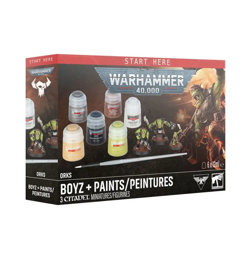 Warhammer 40k: Orks + Paints (2026-07-25) - Games Workshop