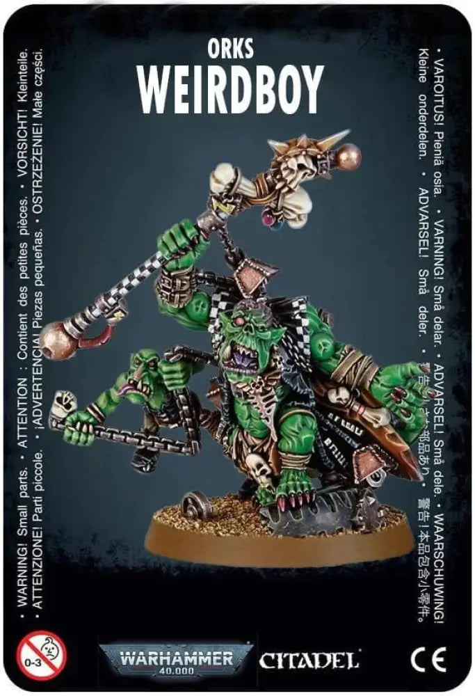 Warhammer 40k - Orks: Weirdboy (finecast) - Games Workshop