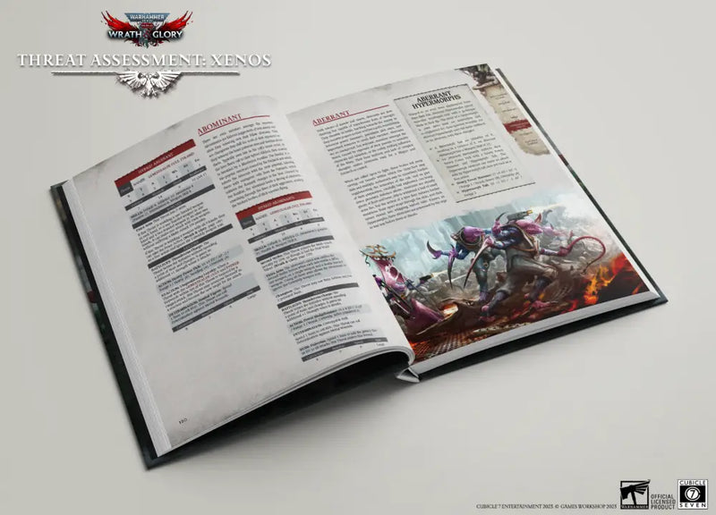 Warhammer 40k RPG Wrath and Glory Threat Assessment (EN) - Role Playing Game