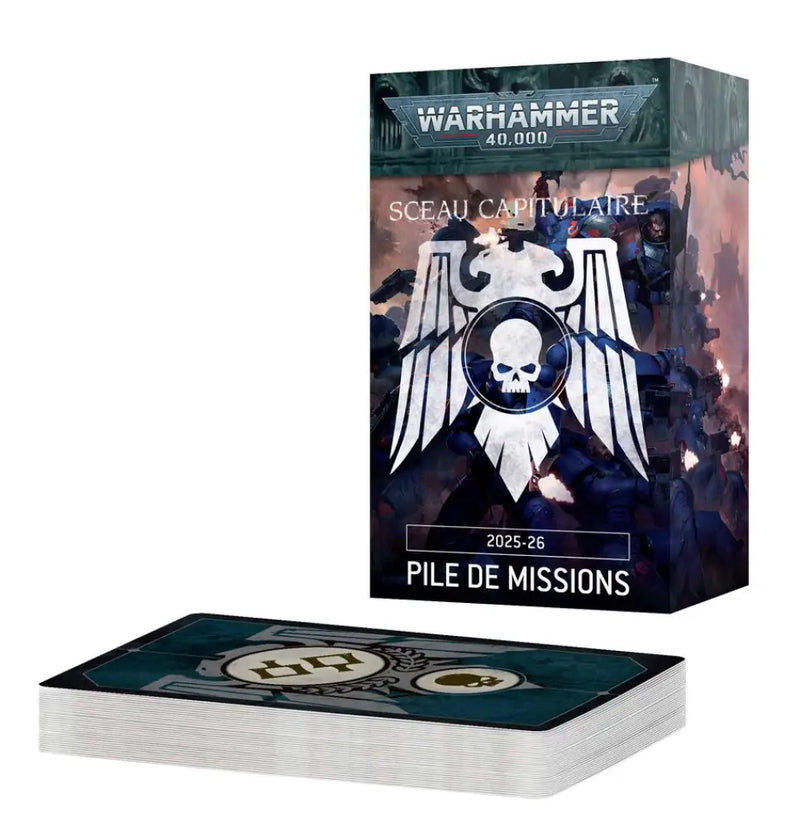 Warhammer 40k - Sceau Capitulaire 2025-26: Pile de Missions (FR) - Games Workshop