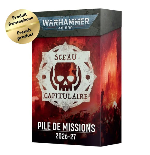 Warhammer 40k: Sceau Capitulaire Pile de Missions 2026-2027 (FR) (2026-06-27) - Games Workshop