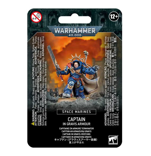 Warhammer 40k - Space Marines: Captain In Gravis Armour - Games Workshop