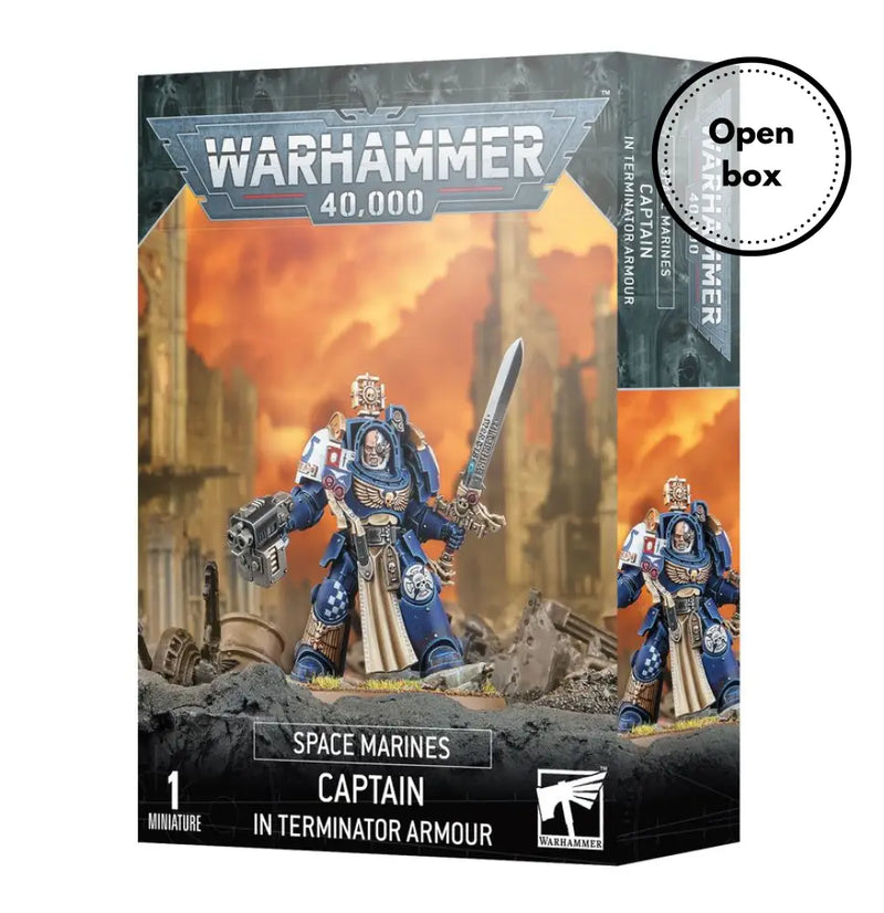 Warhammer: 40k - Space Marines: Captain in Terminator Armour (Used on Sprue) Push Fit - Games Workshop