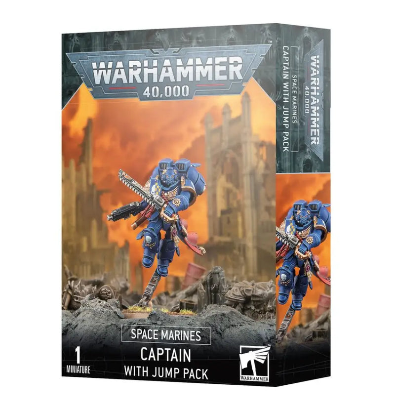 Warhammer 40k - Space Marines: Captain with Jump Pack - Games Workshop