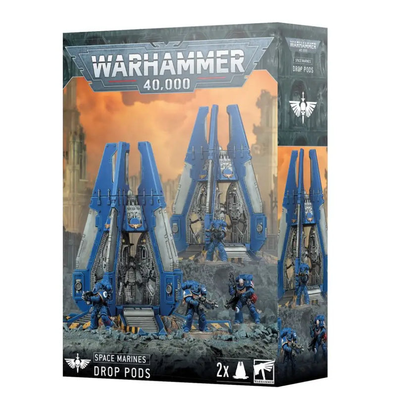 Warhammer 40k - Space Marines: Drop Pods - Games Workshop