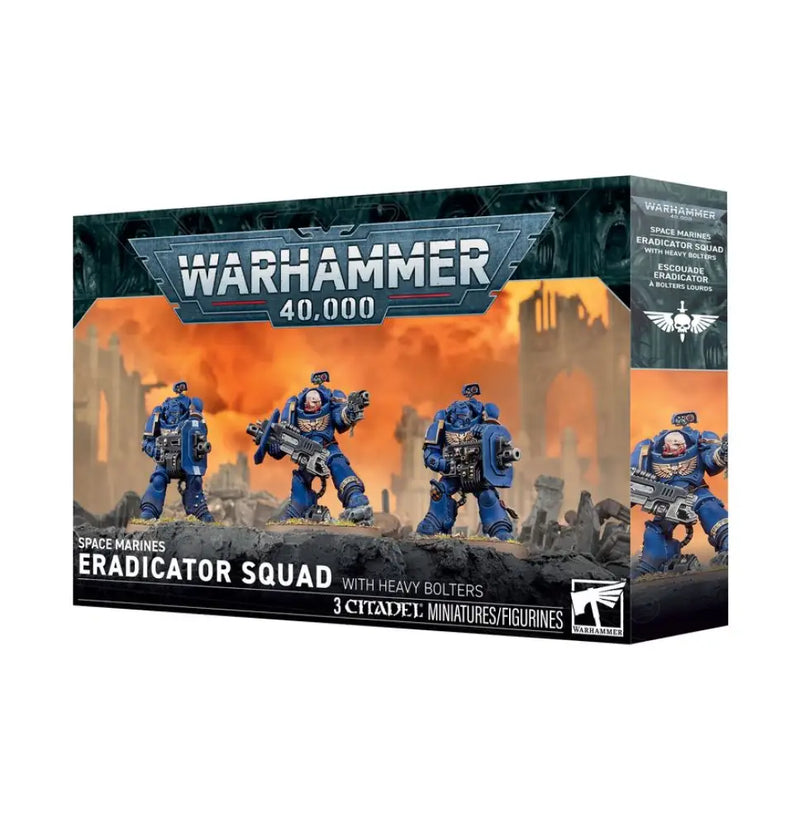 Warhammer 40k - Space Marines: Eradicator Squad With Heavy Bolters (2026-10-03) - Games Workshop