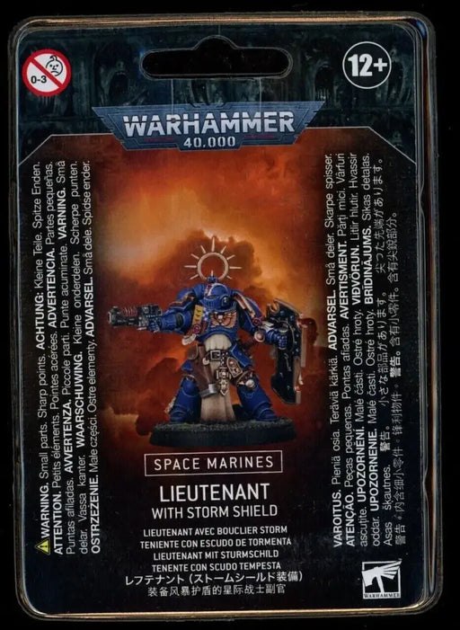 Warhammer 40k - Space Marines: Lieutenant with Storm Shield - Games Workshop