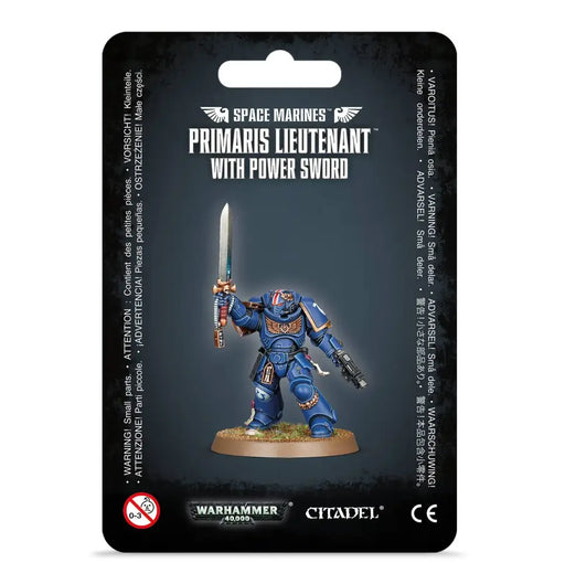 Warhammer 40k - Space Marines: Primaris Lieutenant with Power Sword - Games Workshop