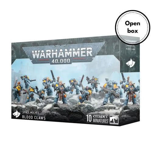 Warhammer 40k - Space Wolves: Blood Claws (Used on Sprue) - Games Workshop