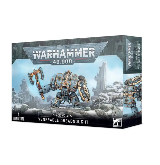 Warhammer 40k - Space Wolves: Venerable Dreadnought / Murderfang / Bjorn the Fell-Handed - Games Workshop