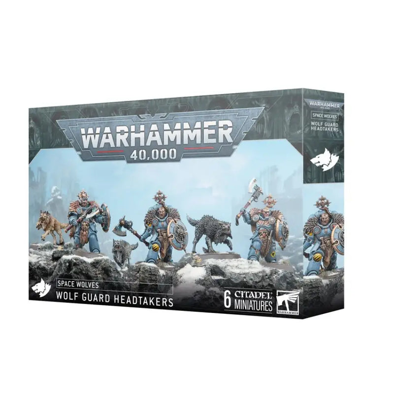 Warhammer 40k - Space Wolves: Wolf Guard Headtakers - Games Workshop