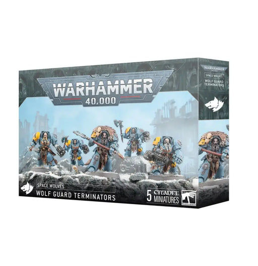 Warhammer 40k - Space Wolves: Wolf Guard Terminators - Games Workshop