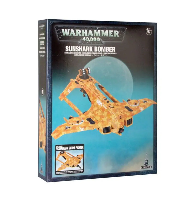 Warhammer 40k - T’au Empire: AX3 Razorshark Strike Fighter / AX39 Sunshark Bomber - Games Workshop
