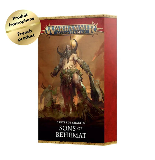 Warhammer: Age of Sigmar - Cartes de Charte: Sons of Behemat (FR) (2026-09-26) - Games Workshop