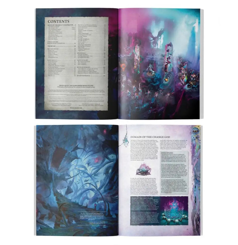 Warhammer: Age of Sigmar - Chaos Battletome: Disciples of Tzeentch - Games Workshop