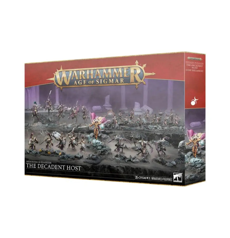 Warhammer: Age of Sigmar - Hedonites of Slaanesh Battleforce - The Decadent Host (2026-07-04) - Games Workshop