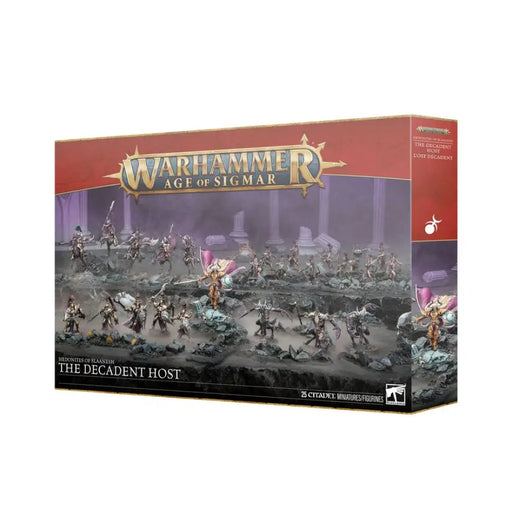 Warhammer: Age of Sigmar - Hedonites of Slaanesh Battleforce - The Decadent Host (2026-07-04) - Games Workshop
