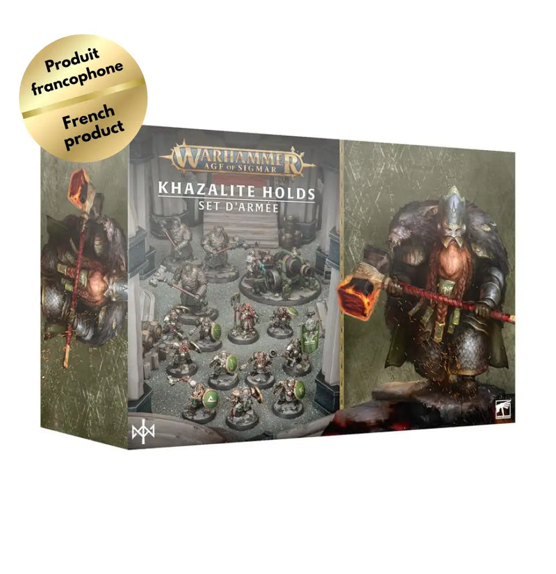 Warhammer Age of Sigmar: Khazalite Holds Set D’armée (FR) (2026-10-31) - Games Workshop