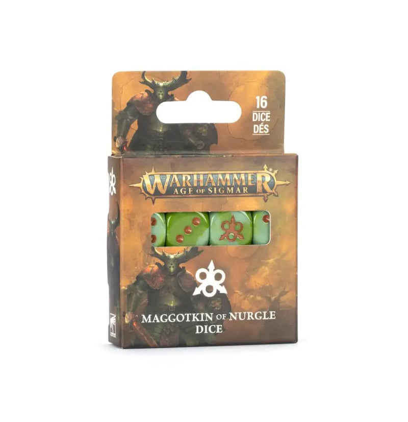 Warhammer: Age of Sigmar - Maggotkin of Nurgle Dice - Games Workshop