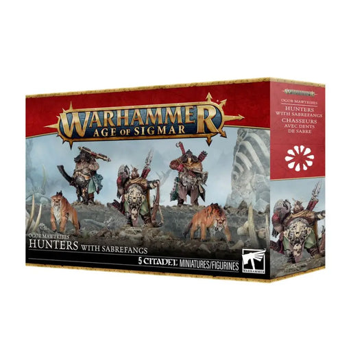 Warhammer: Age of Sigmar - Ogor Mawtribes: Hunters with Sabrefangs (2026-08-29) - Games Workshop