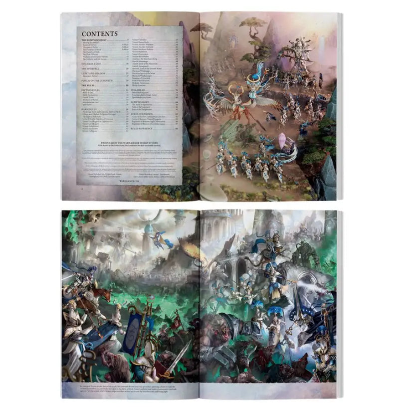 Warhammer: Age of Sigmar - Order Battletome: Lumineth Realm-lords - 4th Edition (EN) - Games Workshop