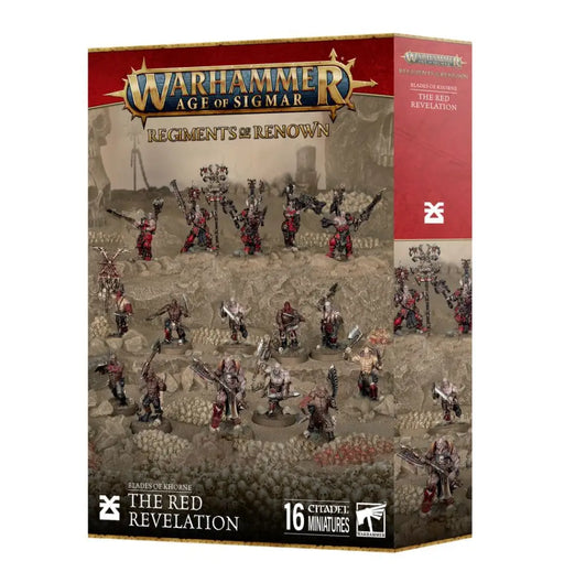 Warhammer Age of Sigmar: Regiment of Renown - The Red Revelation - Games Workshop