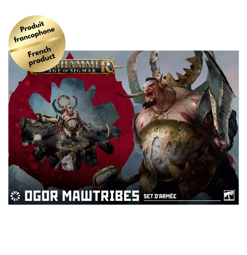 Warhammer: Age of Sigmar - Set D’armée Ogor Mawtribes (FR) (2026-08-01) - Games Workshop