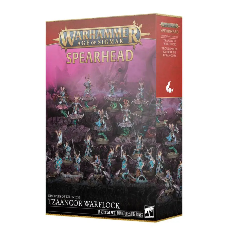 Warhammer: Age of Sigmar - Spearhead: Disciples of Tzeentch – Tzaangor Warflock - Games Workshop