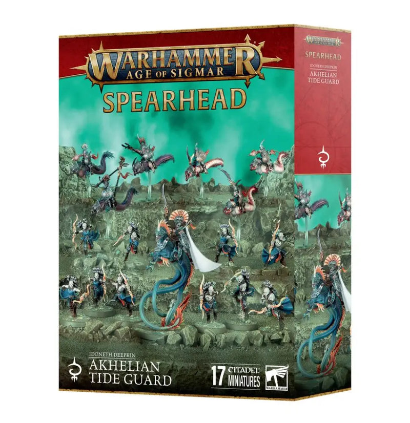 Warhammer: Age of Sigmar - Spearhead: Idoneth Deepkin Akhelian Tide Guard - Games Workshop