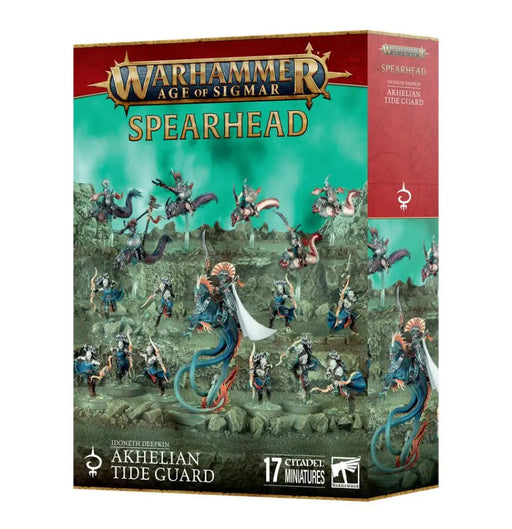 Warhammer: Age of Sigmar - Spearhead: Idoneth Deepkin Akhelian Tide Guard - Games Workshop