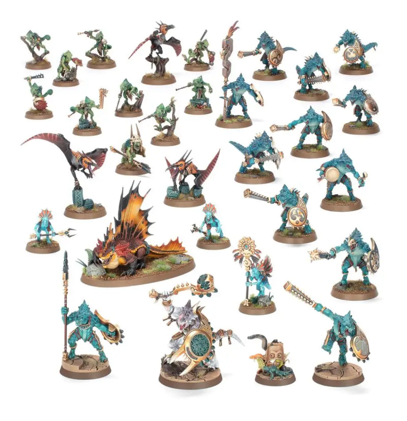 Warhammer Age of Sigmar - Spearhead Seraphon: Sunblooded Prowlers - Games Workshop