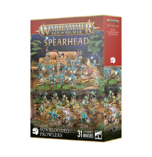 Warhammer Age of Sigmar - Spearhead Seraphon: Sunblooded Prowlers - Games Workshop