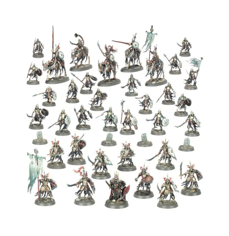 Warhammer Age of Sigmar: Spearhead Soulblight Gravelords - Deathrattle Tomb Host - Games Workshop