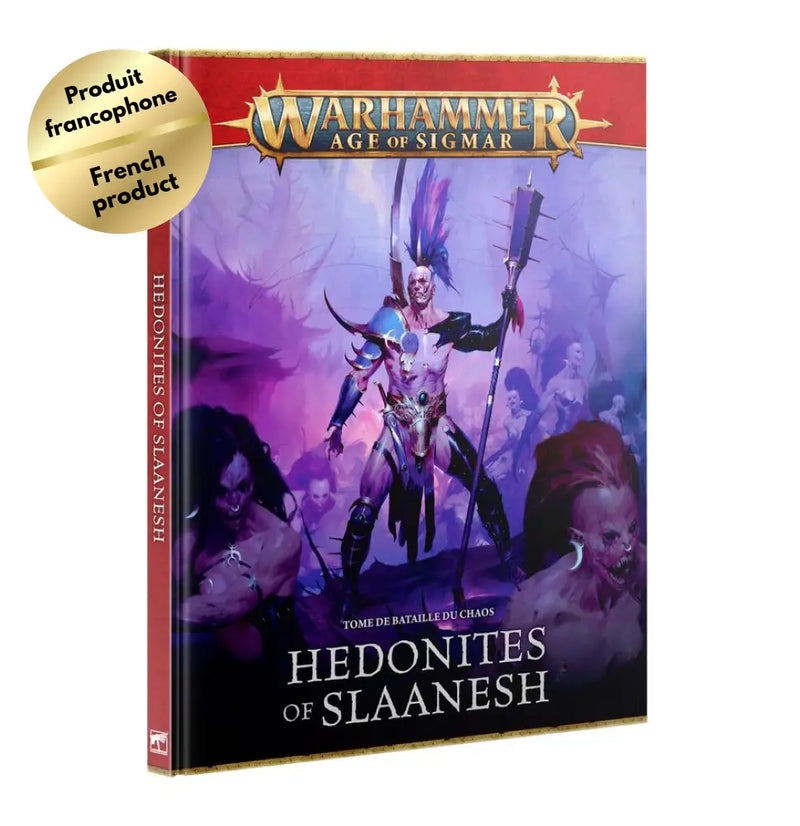 Warhammer: Age of Sigmar - Tome de Bataille du Chaos: Hedonites of Slaanesh (FR) (2026-07-04) - Games Workshop