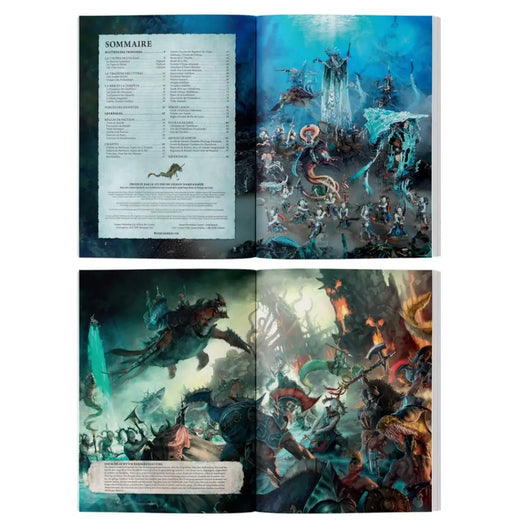 Warhammer: Age of Sigmar - Tome de Bataille de l’Ordre: Idoneth Deepkin - 4e Édition (FR) - Games Workshop