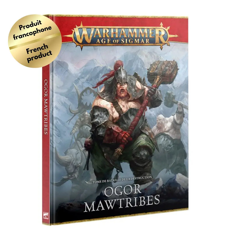 Warhammer: Age of Sigmar - Tome de Bataille: Ogor Mawtribes (FR) (2026-08-29) - Games Workshop