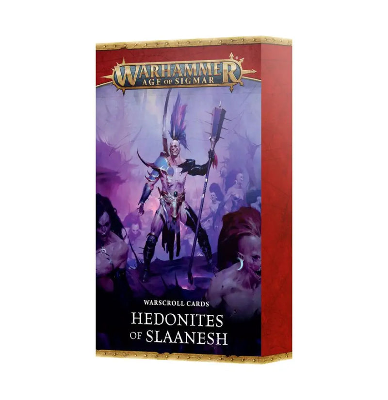 Warhammer: Age of Sigmar - Warscoll Cards: Hedonites of Slaanesh (EN) (2026-07-04) - Games Workshop
